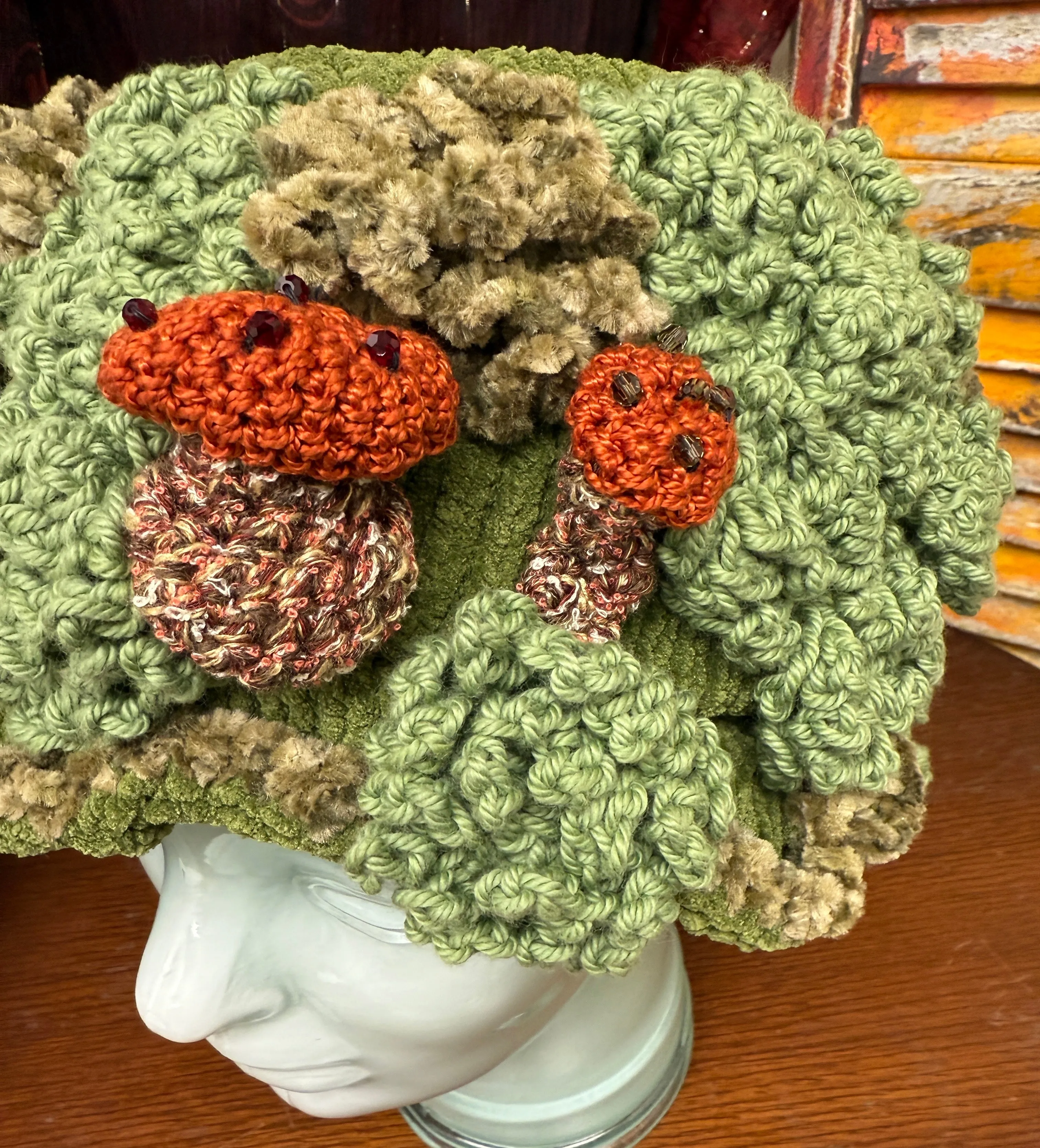 Mushroom Hat by Robin