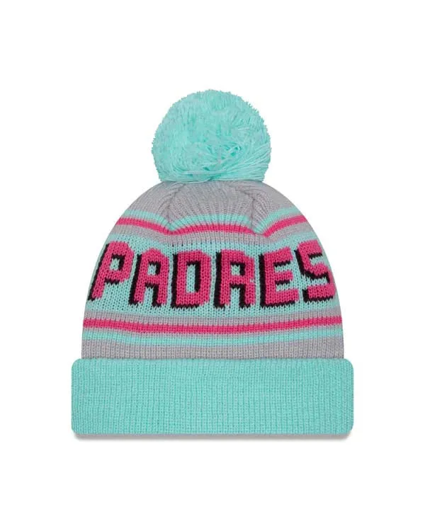 New Era San Diego Padres City Connect Cuffed Pom Knit