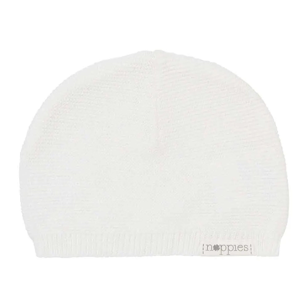 Noppies Baby Knit Hat Rosita - White