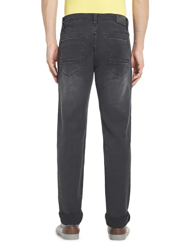 Octave Men Grey Light Fade Cotton  Jeans