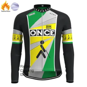 ONCE Fleece Retro Long Sleeves Jerseys