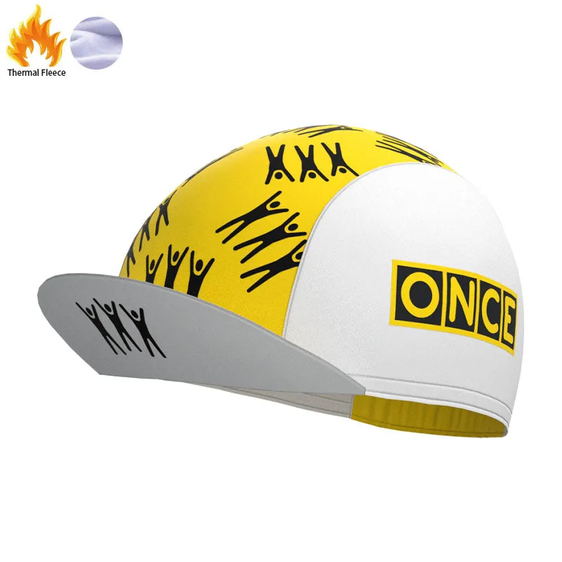 ONCE Yellow Retro Cycling Cap