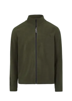 Oneill Jacks Full Zip Fleece Mens Forest Night