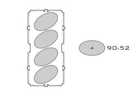 OVAL E90.4 | Medium Layout Layer