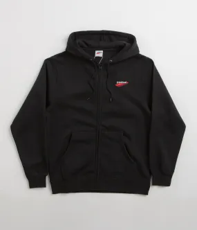 Pasteelo Embroidered O.G. Zip Hoodie - Black