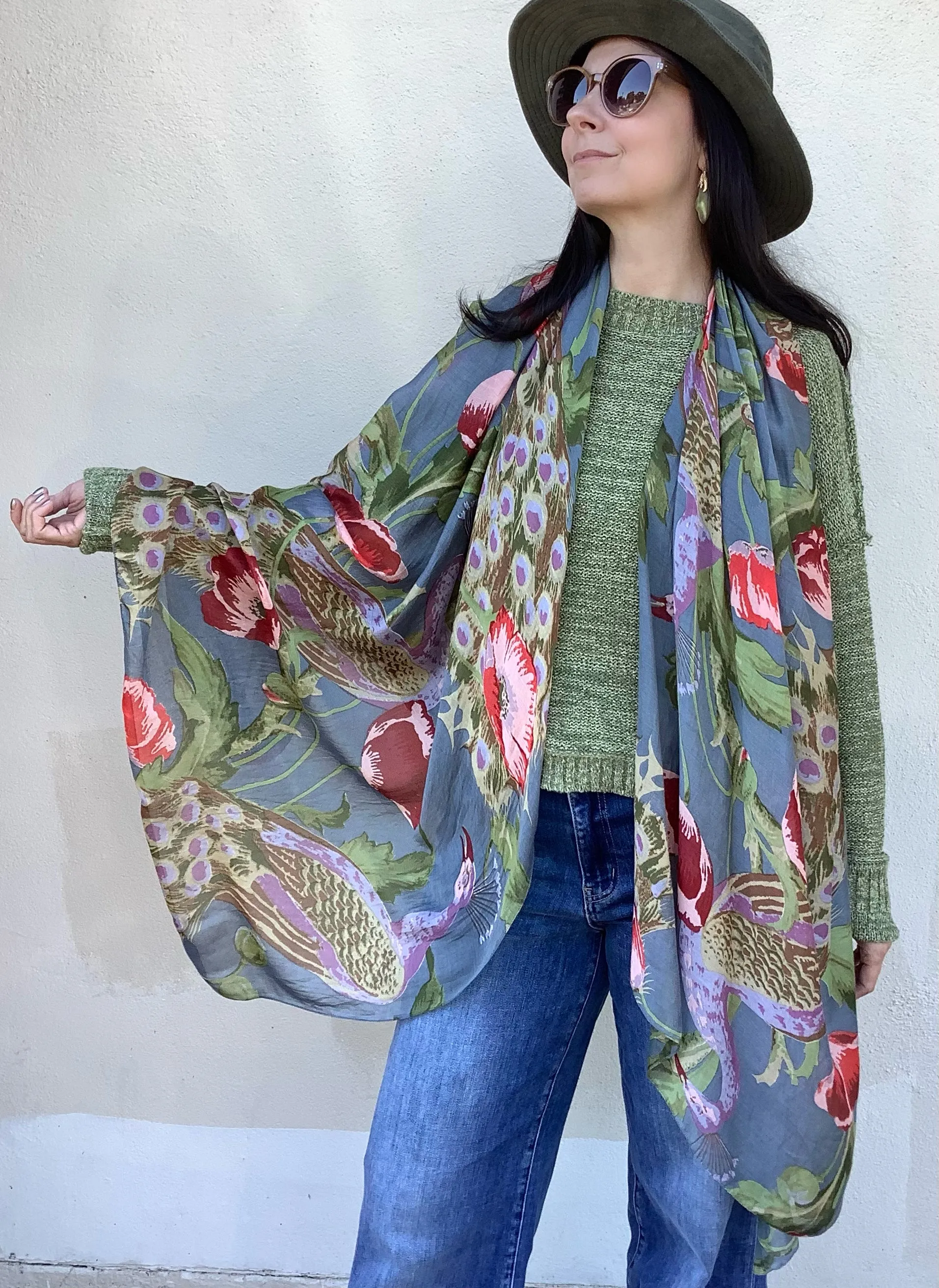 Peacock Shawl