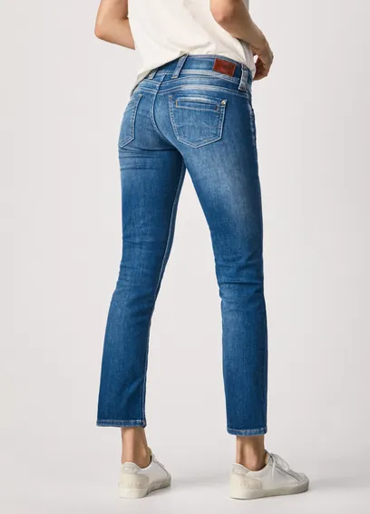 PEPE JEANS GEN STRAIGHT FIT MID WAIST JEANS D45