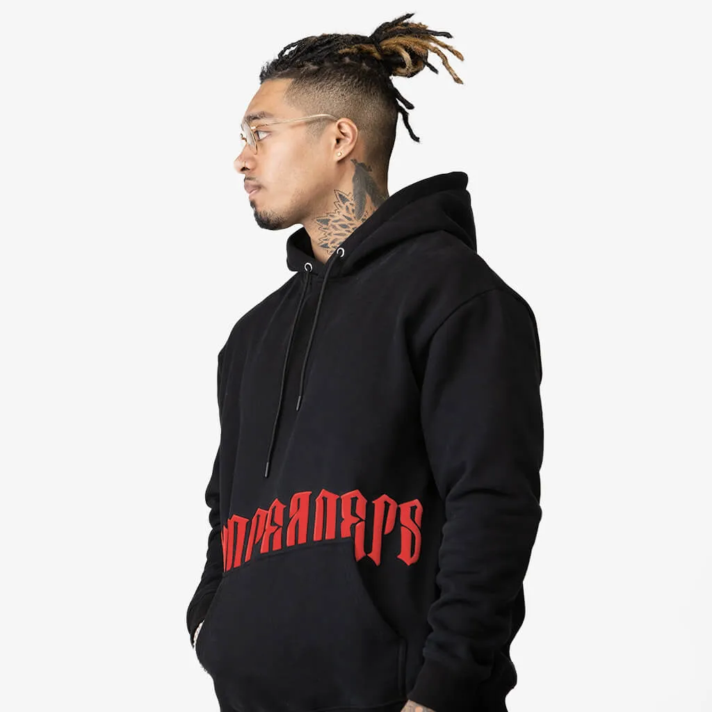 Phantom Hoodie - Black/Red