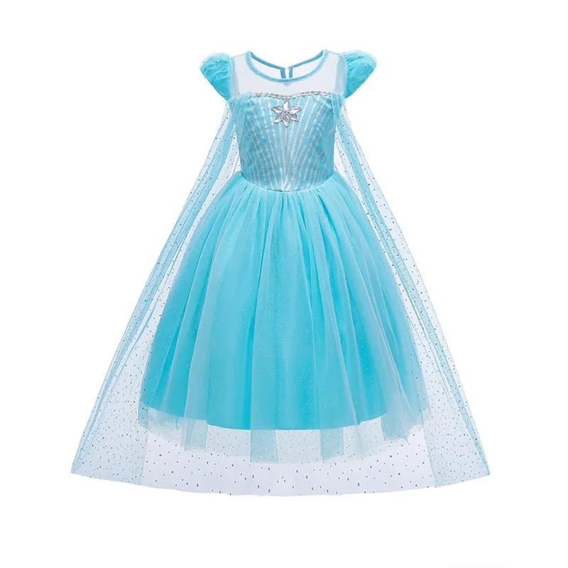 Princess Elsa Inspired Girls Costume