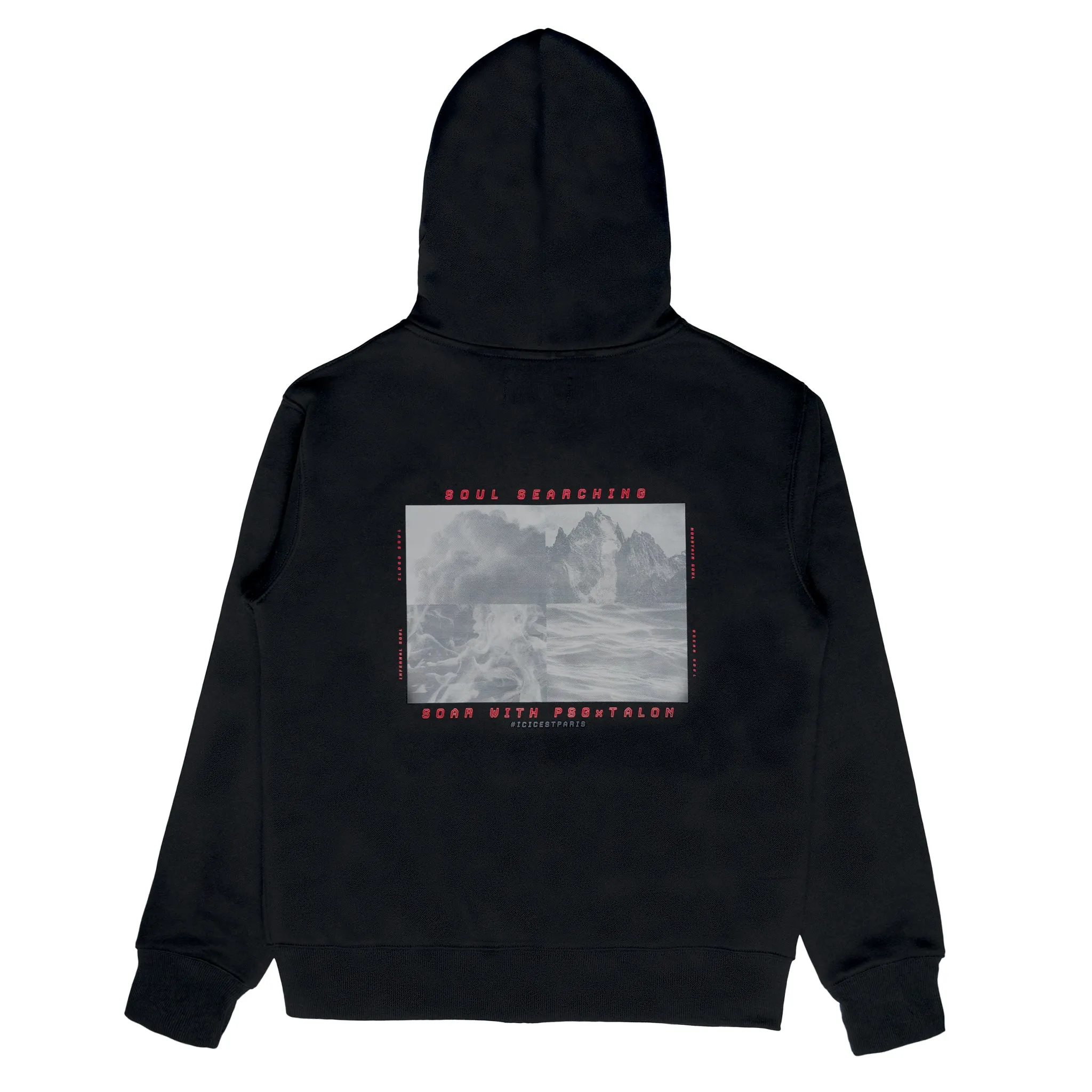 PSG TALON SOULS ZIP HOODIE - Black