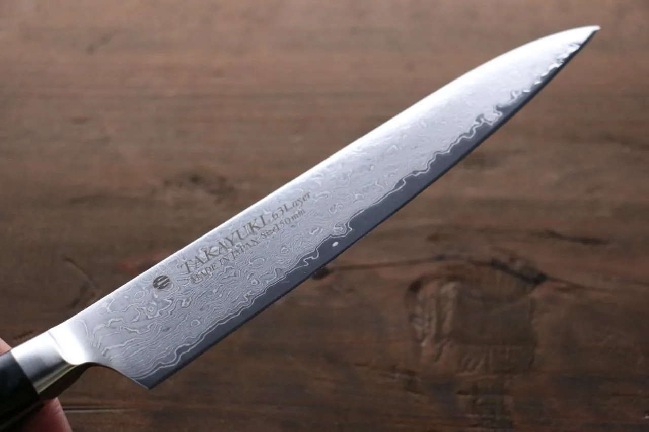 Sakai Takayuki Molybdenum 63 Layer Damascus Petty-Utility 120mm