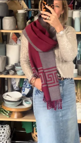 Scarf Wrap - cashmere blend