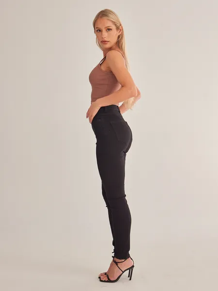 (Size-up) Casual Slim Fit Skinny Jeans With Slight Stretch HEBWWSHEEW