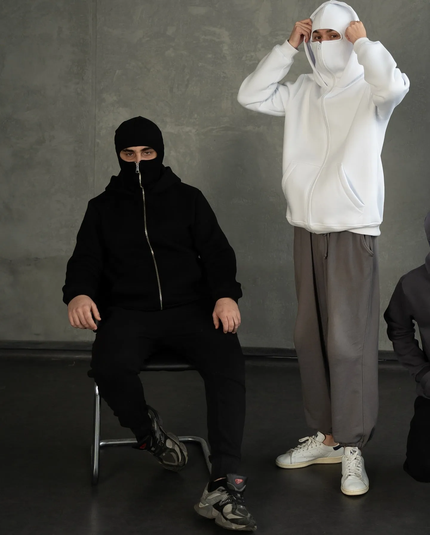 Ski Mask Hoodie - Balaclava Zip Hoodie | Full Zip Face Mask Hoodie by Dwntwn