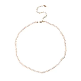 Stacked Pearl Necklace Choker Chain