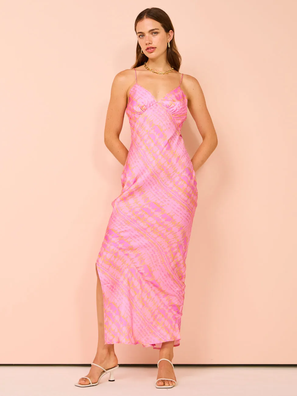 Suboo Leyla Slip Dress in Print