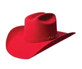 Tailor Hat "The Rider" Cherry Wool Cowboy Hat