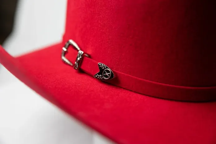 Tailor Hat "The Rider" Cherry Wool Cowboy Hat