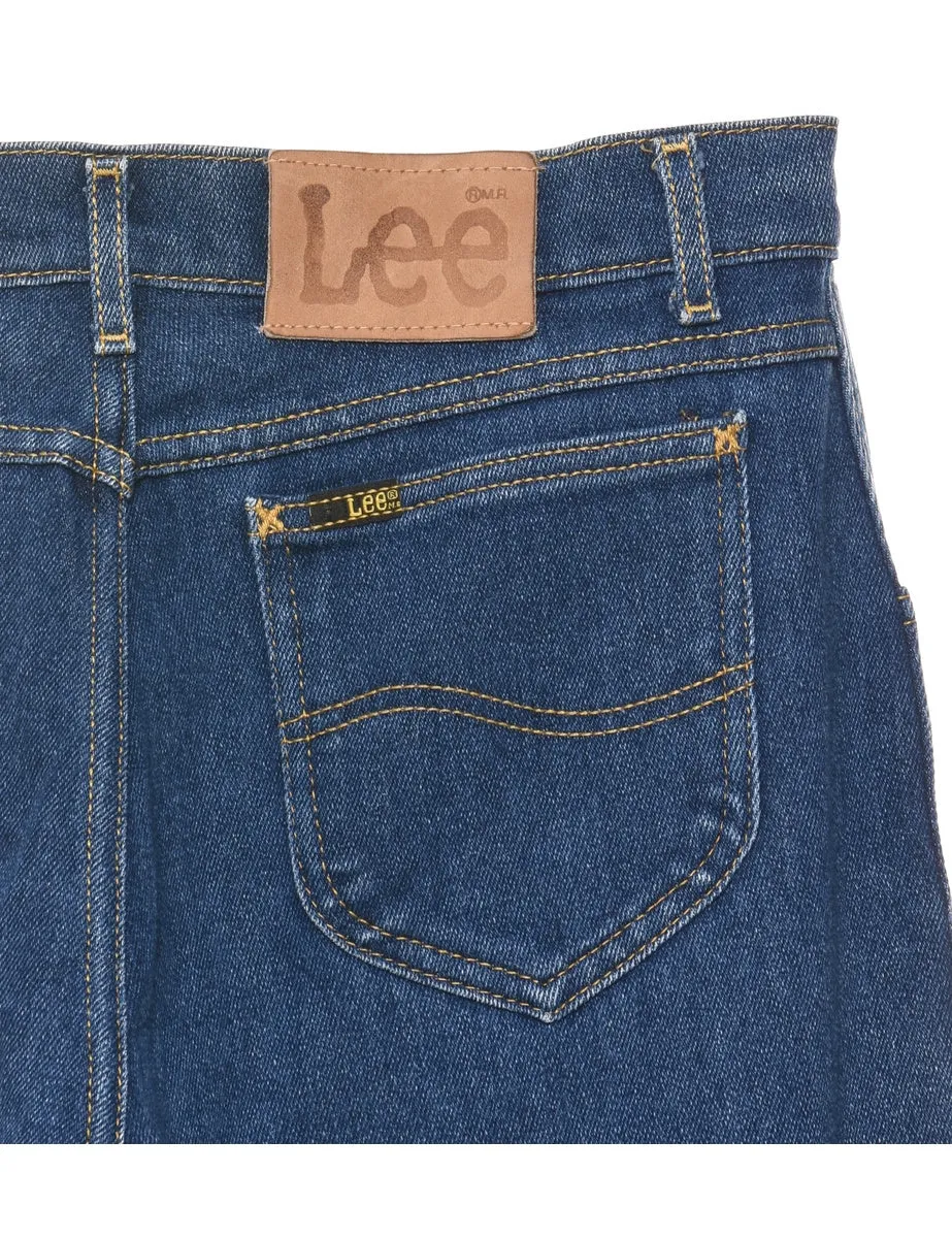 Tapered Dark Wash Lee Jeans - W29 L29