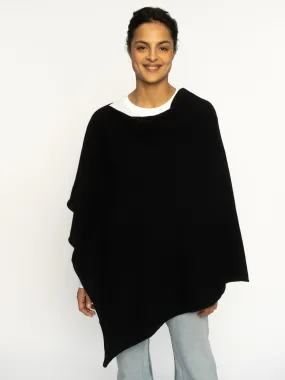 THE CLASSIC PONCHO | Black