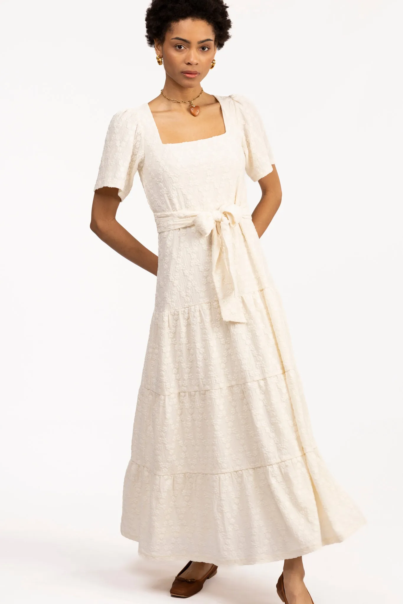 The Lane Dress - Cream Lace