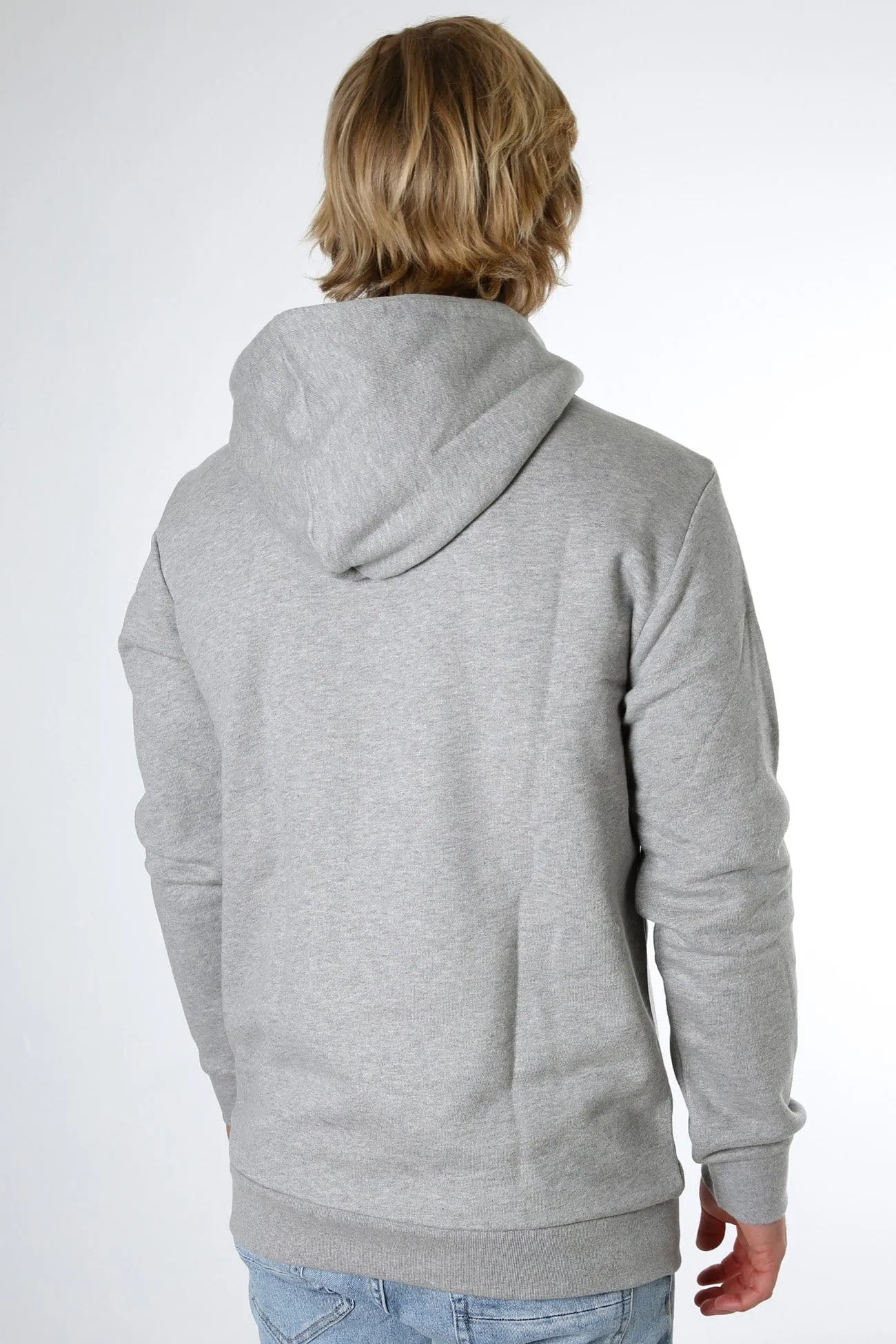 Trefoil Hoodie Medium Grey Heather