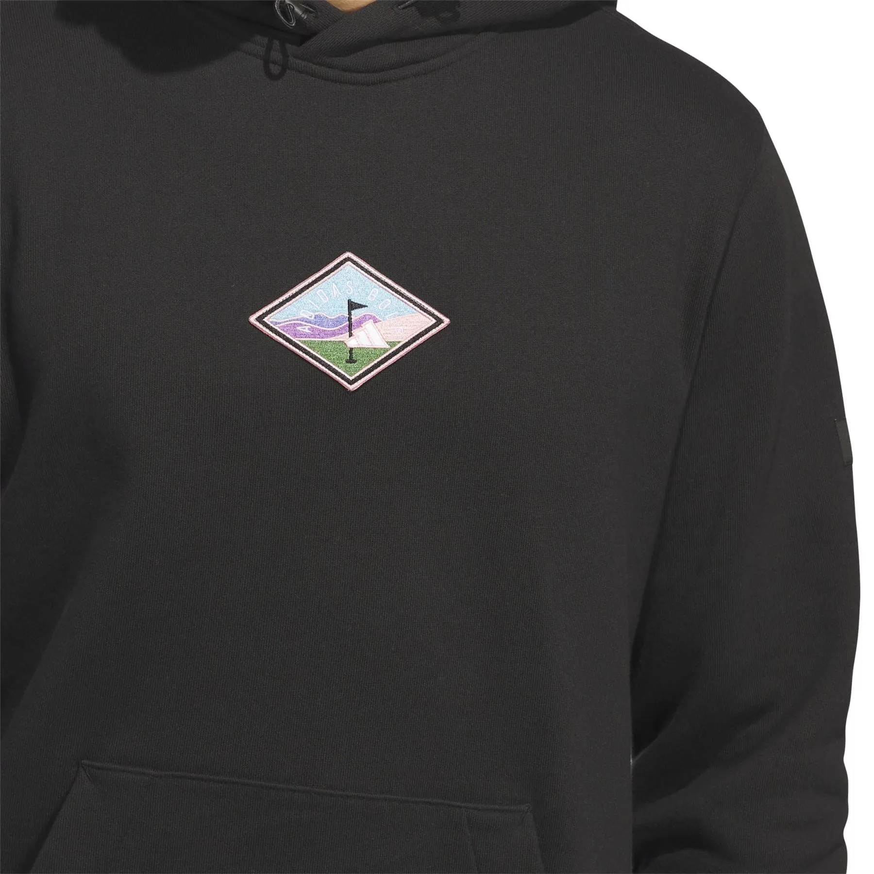 Versatile Tech Graphic Hoodie Black - AW24