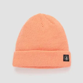 Volcom Full Stone Beanie Coral - Womens