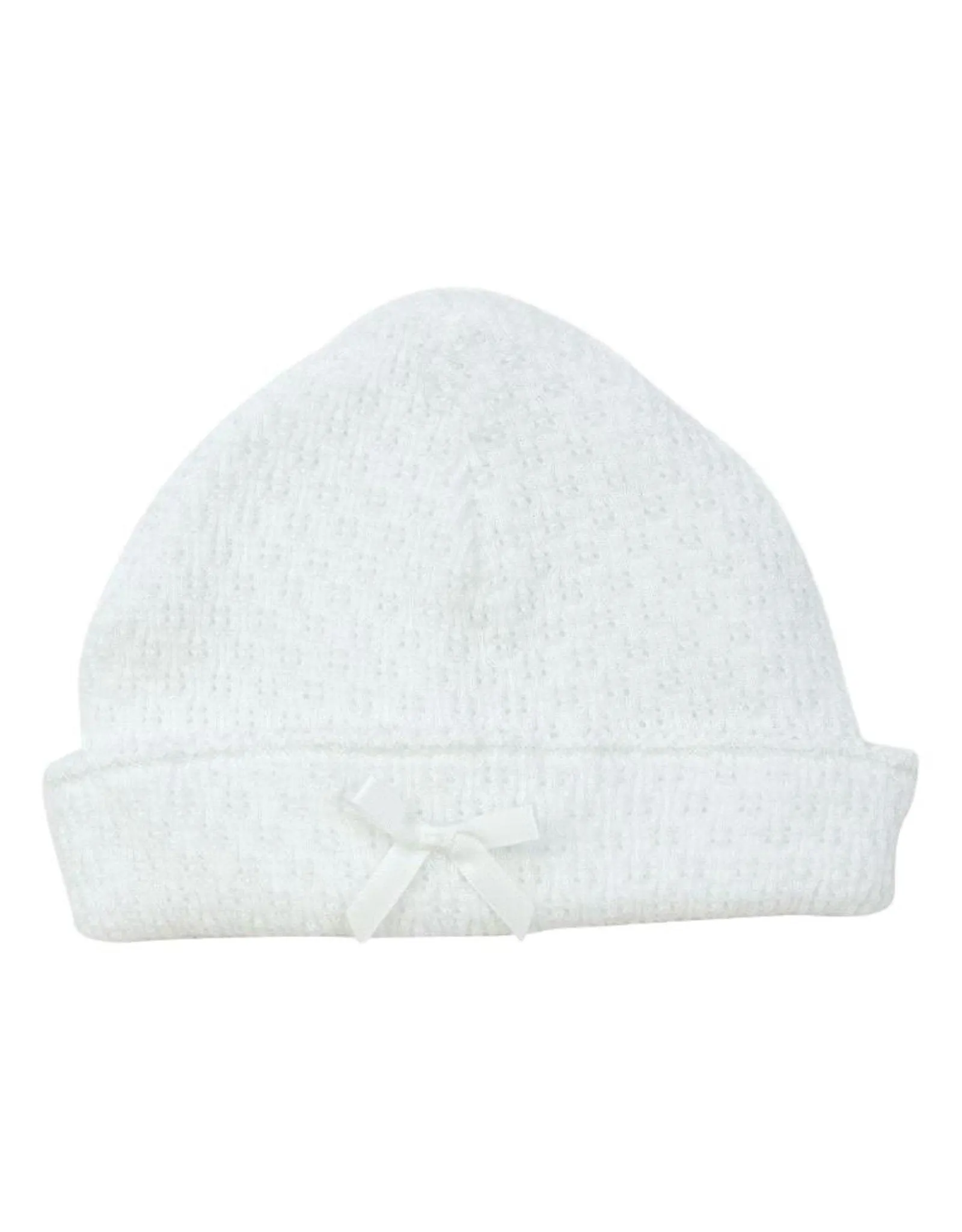 White Saylor Cap with Bow - Various Trim Colors