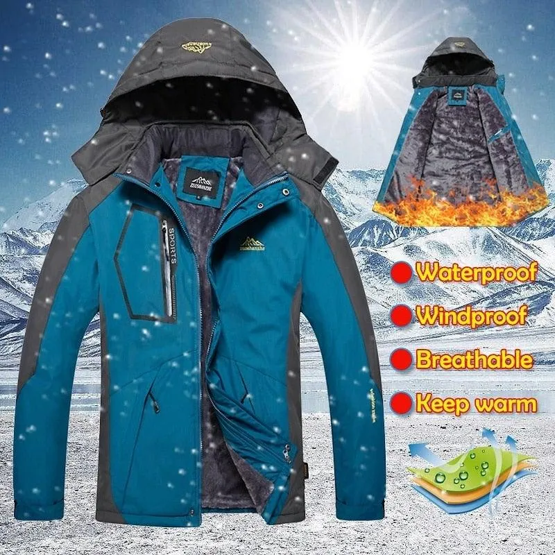 Winter Men Windproof Jacket