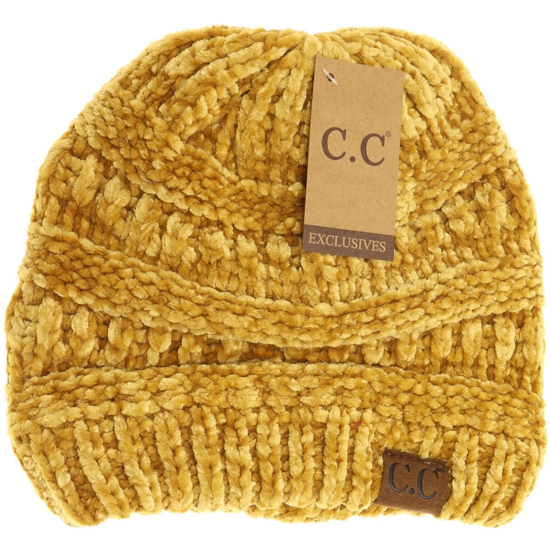 Women's Classic Cenille CC Beanie