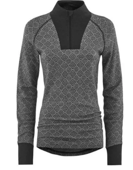 Women's Voss Cashmere Mix Half Zip (Past Season)